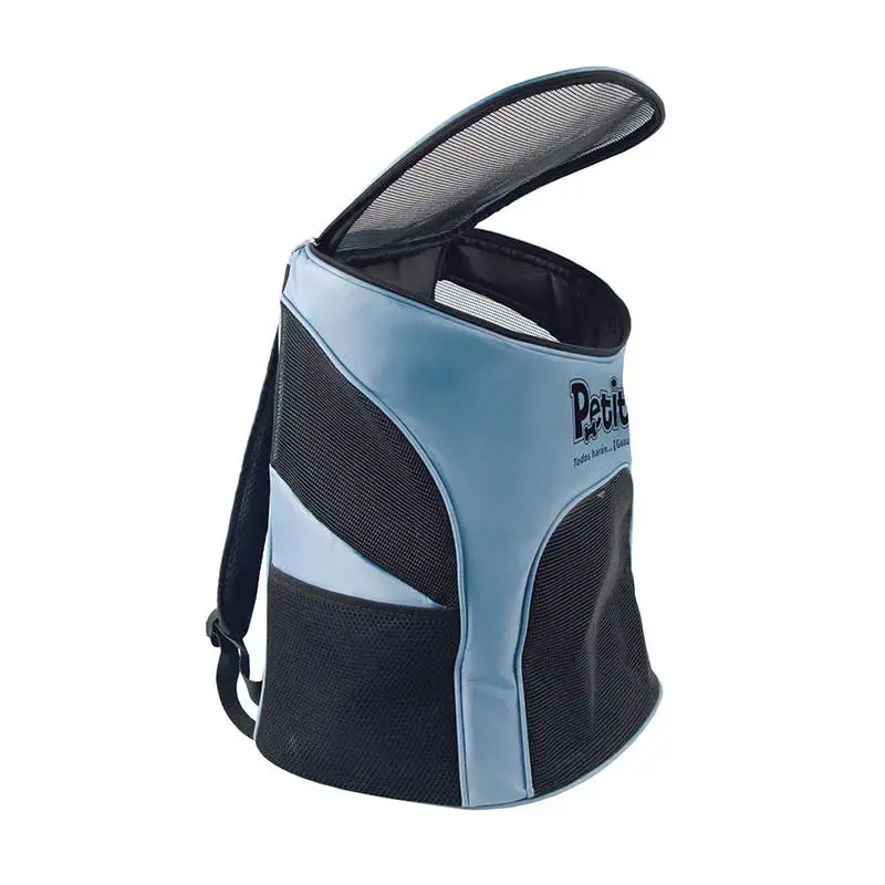 MOCHILA PARA MASCOTAS, AZUL
