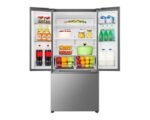 Refrigerador hisense french door 22 pies plateado rf22n6fcx pm 6646423 - Imagen 2