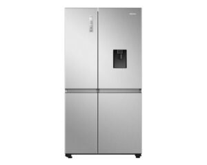 Refrigerador Hisense Side by Side 23 Pies Plateado RS22N6GCX – Distribución eficiente y gran capacidad