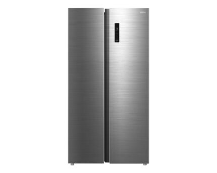 Refrigerador midea side by side 20 pies plateado mdrs710fgm46 pm 6651183