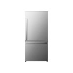 Refrigerador Hisense Bottom Mount 17 Pies Plateado RB18N6CDX1 – Compacto y eficiente con estilo moderno