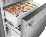 Refrigerador Hisense Bottom Mount 17 Pies Plateado RB18N6CDX1 – Compacto y eficiente con estilo moderno - Imagen 3
