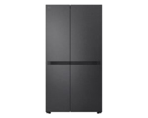 Refrigerador LG Side by Side 23 Pies Negro VS23BEP – Capacidad amplia con diseño sofisticado