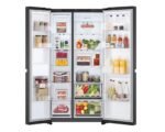 Refrigerador LG Side by Side 23 Pies Negro VS23BEP – Capacidad amplia con diseño sofisticado - Imagen 2