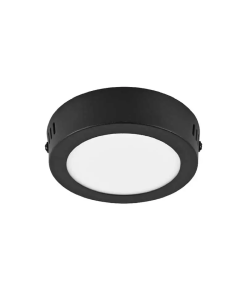 LAMPARA P/TECHO  6WTS LED REDONDA VISIBLE L/BCA
