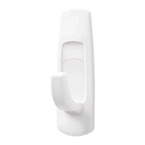 GANCHO ADHERIBLE A PARED 17003ES 1PZ BCO GDE DECOR