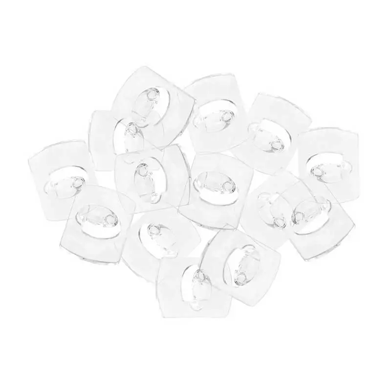 GANCHO ADHERIBLE A PARED17026CLR-ES MINI TRANSPAR