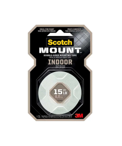 CINTA DOBLE CARA 1" X 1.39M P/INTERIOR C/PINTURA