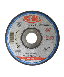 DISCO DE CORTE P/METAL  4  1/2" X3/64X7/8 GRINDMOR