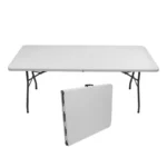 MESA RECTANGULAR PLEGABLE 6 FT 180 CM
