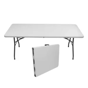 MESA RECTANGULAR PLEGABLE 6 FT  180 CM