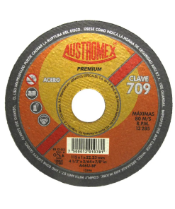 DISCO DE CORTE P/METAL  4  1/2" X3/64X7/8 PREMIUM
