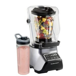 Licuadora hamilton beach 53602 color negro 1 5 litros vaso de vidrio mkp 73891119