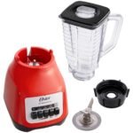 Licuadora oster color rojo de 2 velocidades con vaso de plastico mkp 73891199 - Imagen 2