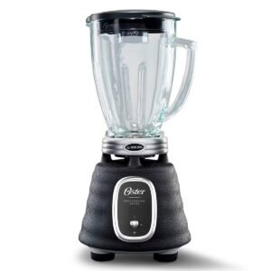 Licuadora oster color negro de 2 velocidades con vaso de vidrio mkp 73891201