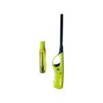 Encendedor de Gas Multiusos Recargable Lion Tools 26 cm Negro y Verde con Encendido Electrónico y Flama Regulable - Modelo 3093