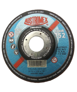 DISCO DE CORTE A/INOXIDABLE 4 1/2" X1/32X7/8 PREMI