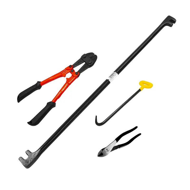 CORTA PERNO 14"+PINZA #8+GRIFA+AMARRADOR 1/2" KIT