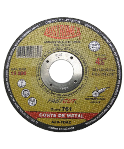 DISCO DE CORTE P/METAL  4  1/2" X1/16X7/8 FAST CUT