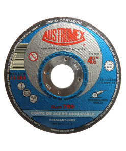 DISCO DE CORTE A/INOXIDABLE 4 1/2" X0.040X7/8 REND