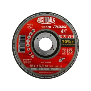 DISCO DE CORTE A/INOXIDABLE 4 1/2" ALTO REND