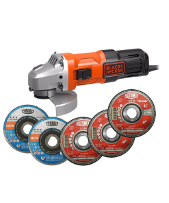 MINIESMERILADORA+DISCO DE CORTE A/INOXIDABLE4 1/2"