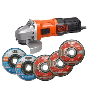 MINIESMERILADORA+DISCO DE CORTE A/INOXIDABLE4 1/2"