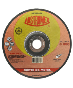 DISCO P/DESBASTE  9" METAL INDUSTRIAL