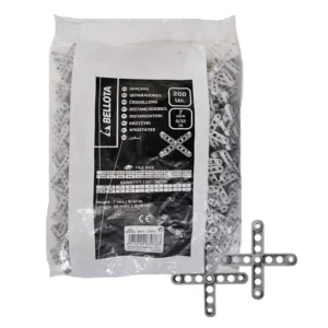 SEPARADOR DE LOSETA DE 7.0 MM BELLOTA  200 PZAS.