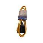 Extensión Porta Lámpara Konnig KGYCX - 2 Metros, Color Amarillo, Alta Resistencia y Versatilidad