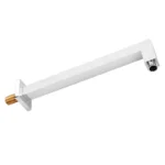 BRAZO P/REGADERA CUADRADO C/CHAPETON D/30CM LATON