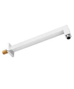 BRAZO P/REGADERA CUADRADO C/CHAPETON D/30CM LATON