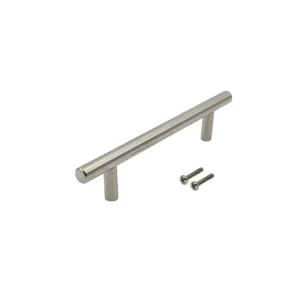 JALADERA BARRA HUECA D/ACERO 12.8 CM NIQ SAT
