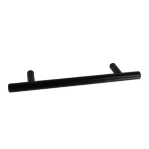JALADERA BARRA HUECA D/ACERO 12.5 CM NEGRA