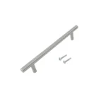 JALADERA BARRA D/ACERO 16 CM NIQUEL SATINADO