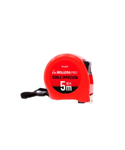 FLEXOMETRO 5 MTS  DOBLE IMPRESION PRO BELLOTA