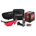 NIVEL LASER 20M ROJO/SPT MAGNET IP54+ LENTES ROJOS