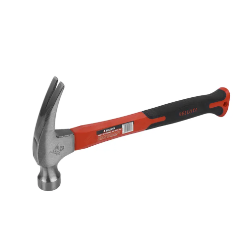 MARTILLO UÑA RECTA 20 OZ MGO FIBRA VIDRIO BELLOTA