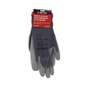 GUANTES NYLON POLIURETANO GRIS CHICO BELLOTA