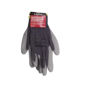 GUANTES NYLON POLIURETANO GRIS MED BELLOTA