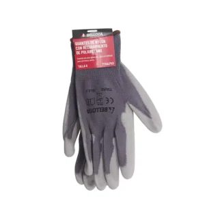 GUANTES NYLON POLIURETANO GRIS GDE BELLOTA