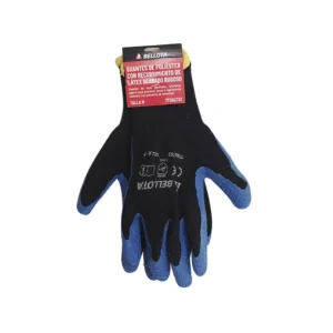 GUANTE LATEX USO RUDO AZUL MEDIANO  BELLOTA