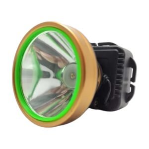 Faro/Lámpara LED Recargable Grande Tipo   Minero 808-324 - Iluminación Potente y Versátil para Uso en Exteriores