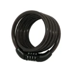 CANDADO P/BICI/MOTO NEGRO 1.2MT LARGO COMBINACION