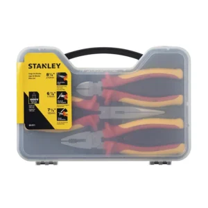 JUEGO 3 PINZAS AISLADAS 1000V STANLEY