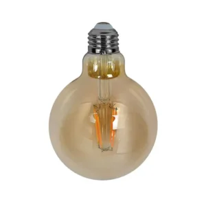 FOCO   7W TIPO GLOBO CALID E26 15000HRS DIMER VINT