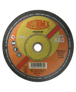 DISCO DE CORTE P/METAL  9"  X5/64X7/8 PREMIUM