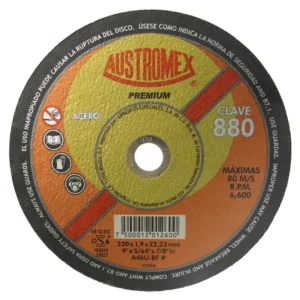 DISCO DE CORTE P/METAL  9"  X5/64X7/8 PREMIUM