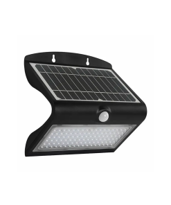 ARBOTANTE P/EXTERIOR LED 8W SOLAR C/SENSOR MOV