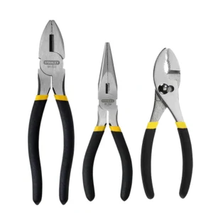 JUEGO DE 3 PINZAS                    STANLEY